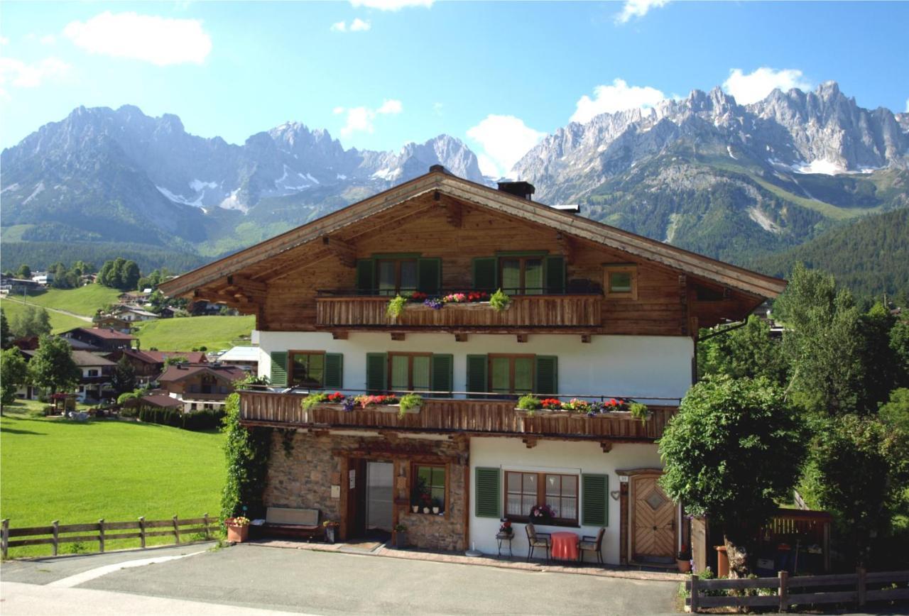 Ferienwohnung mein TYROLapart Going am Wilden Kaiser Exterior foto